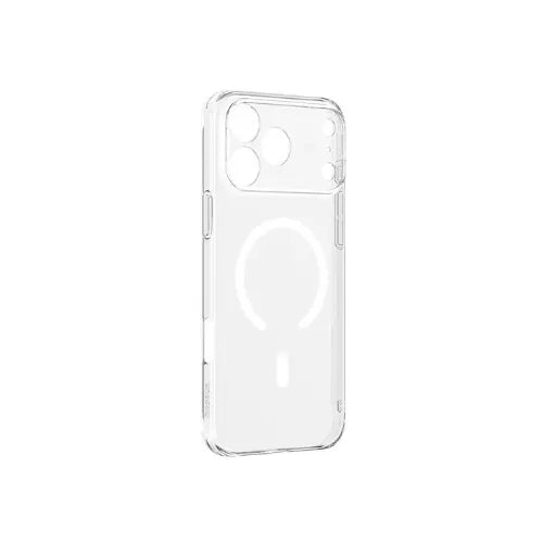 Baseus Crystal Slim Magnetic Phone Case for iPhone 17 Series Clear Awais Mobiles