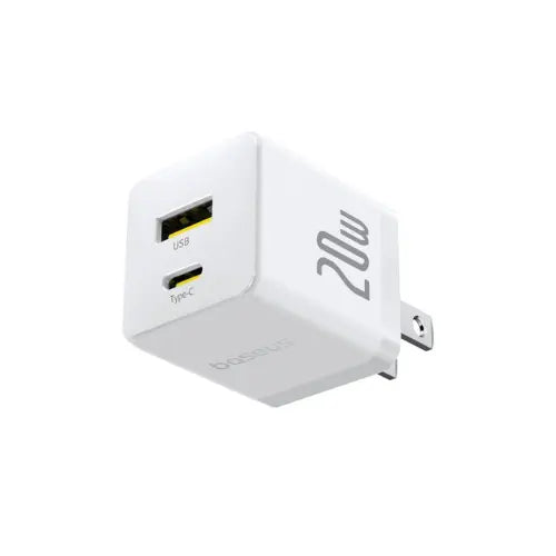 Baseus Palm Series Fast Charger C+U 20W US Awais Mobiles