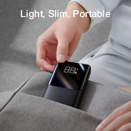 Joyroom JR-QP191 10000mah 22.5W Fast Charging Powerbank With LCD Display|Black Awais Mobiles