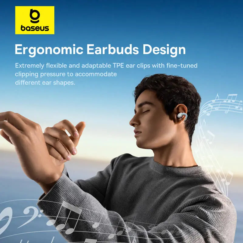 Baseus AirGo 1 Ring Open-Ear TWS Earbuds Awais Mobiles