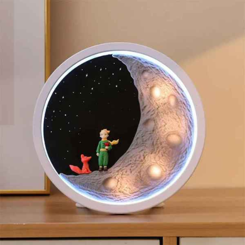 Y-567 Moon Star Lamp with Speaker RGB Lights