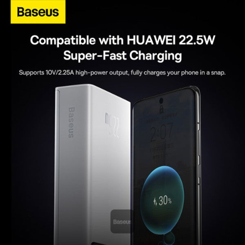 Baseus Star-Lord Digital Display Power Bank 20000 mAh – 22.5 W Fast Charge Awais Mobiles