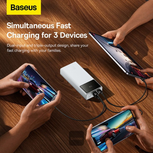 Baseus Star-Lord Digital Display Power Bank 20000 mAh – 22.5 W Fast Charge Awais Mobiles